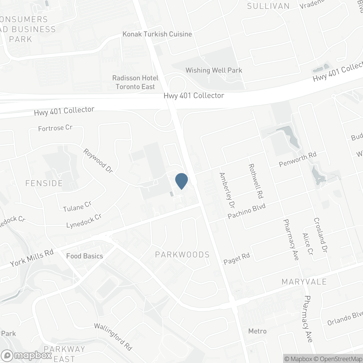 1203 - 1360 YORK MILLS ROAD, Toronto, Ontario M3A 2A3